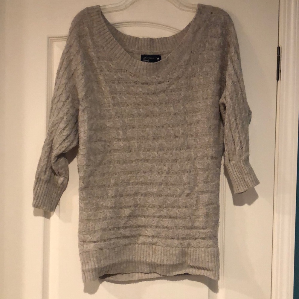 American Eagle off the shoulder sweater